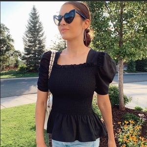 Rachel Parcell top in black XS